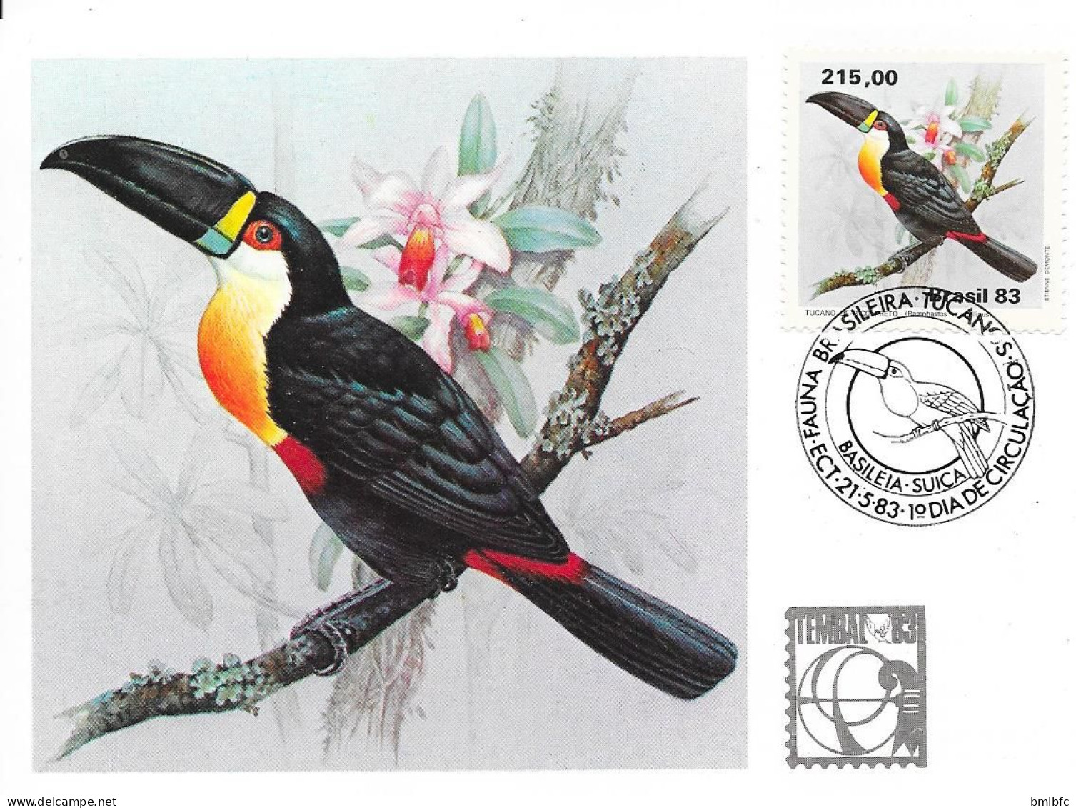 BRASIL 83 - TUCANOS - Piciformes (pájaros Carpinteros)