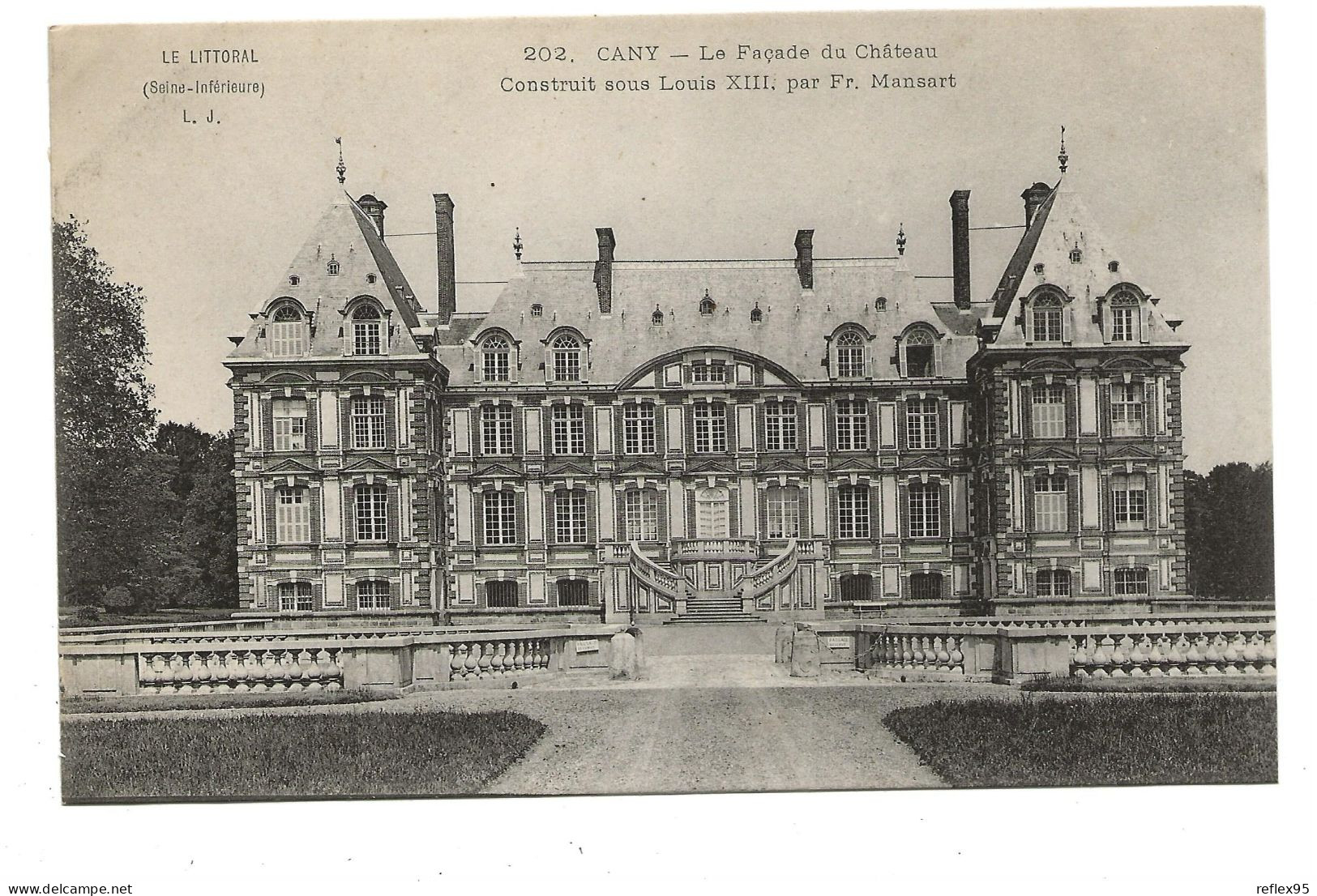 CANY - La Façade Du Château - Cany Barville