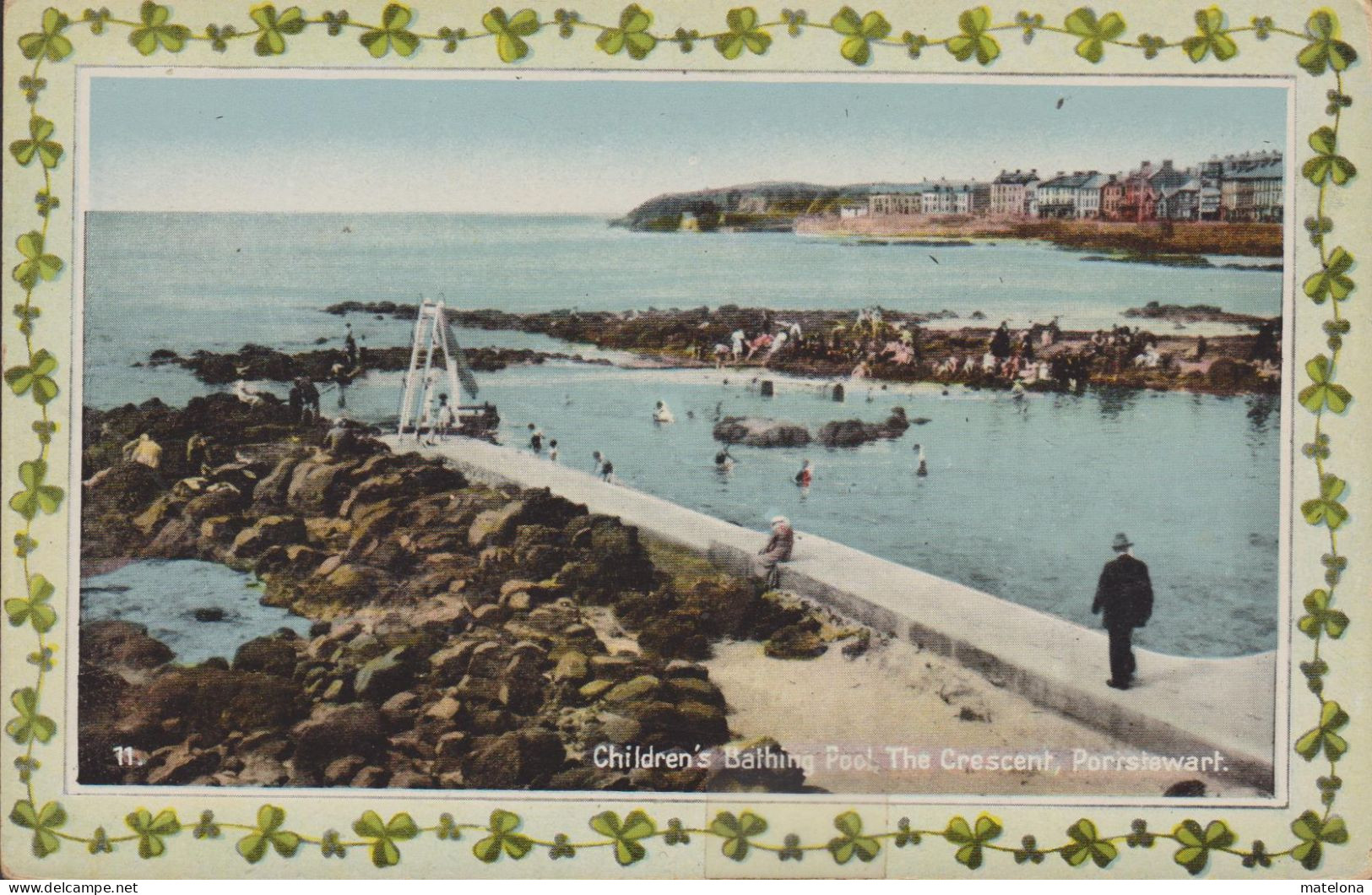 ROYAUME-UNI IRLANDE DU NORD LONDONDERRY CHILDREN'S BATHING POCL THE CRESCENT PORTSTEWART - Londonderry