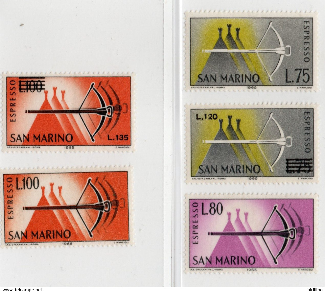 San Marino - Selezione Di Espressi - MNH - Francobolli Per Espresso