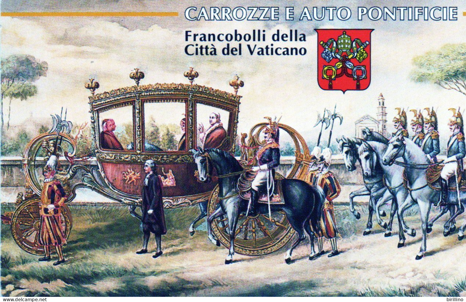 Vaticano Anno 1997 - Libretto Completo "Le Carrozze" - Unif. L6 - Booklets