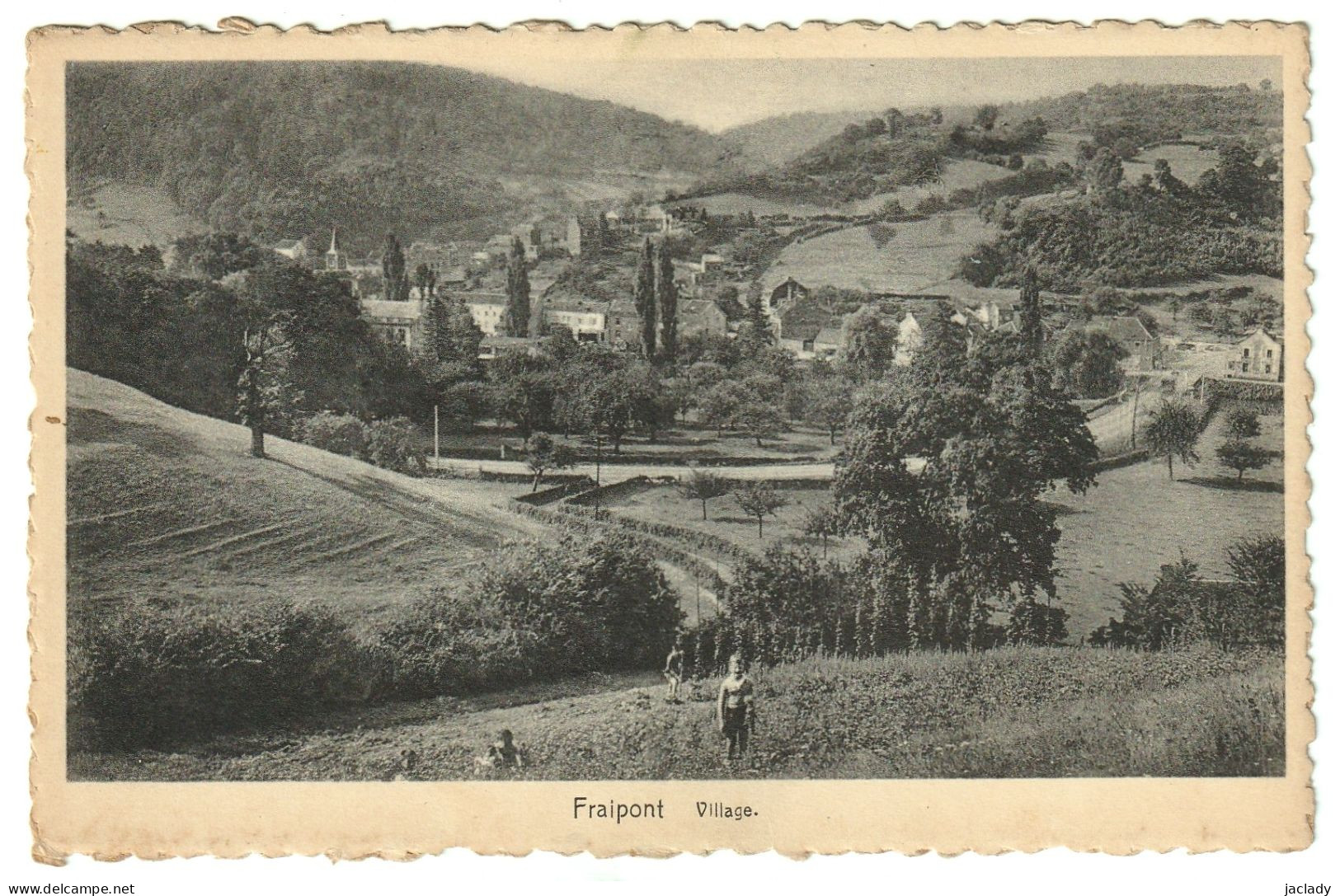 Fraipont -- Village.  ( 2 Scans ) - Trooz