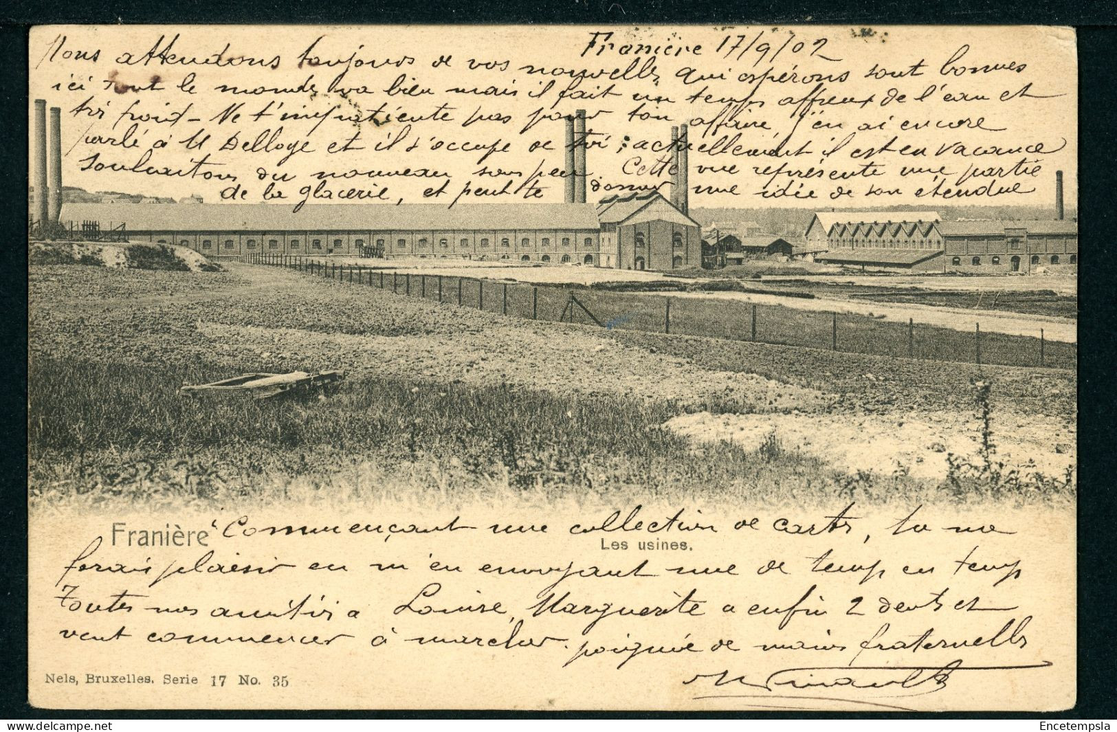 CPA - Carte Postale - Belgique - Franière - Les Usines (CP23818OK) - Floreffe