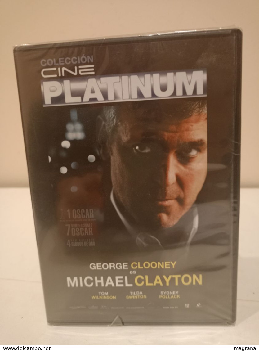 Película Dvd. Michael Clayton. George Clooney, Tom Wilkinson, Tilda Swinton, Sydney Pollack. 2010. - Politie & Thriller