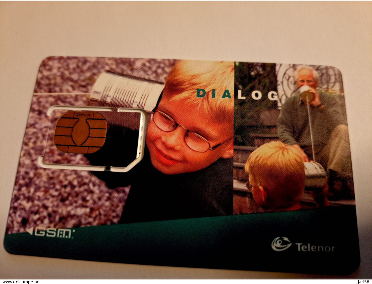 NORWAY NOORWEGEN / GSM/  SIMCARD/ DIALOG   TELENOR / WITH CHIP  MINT  ** 15823** - Norwegen