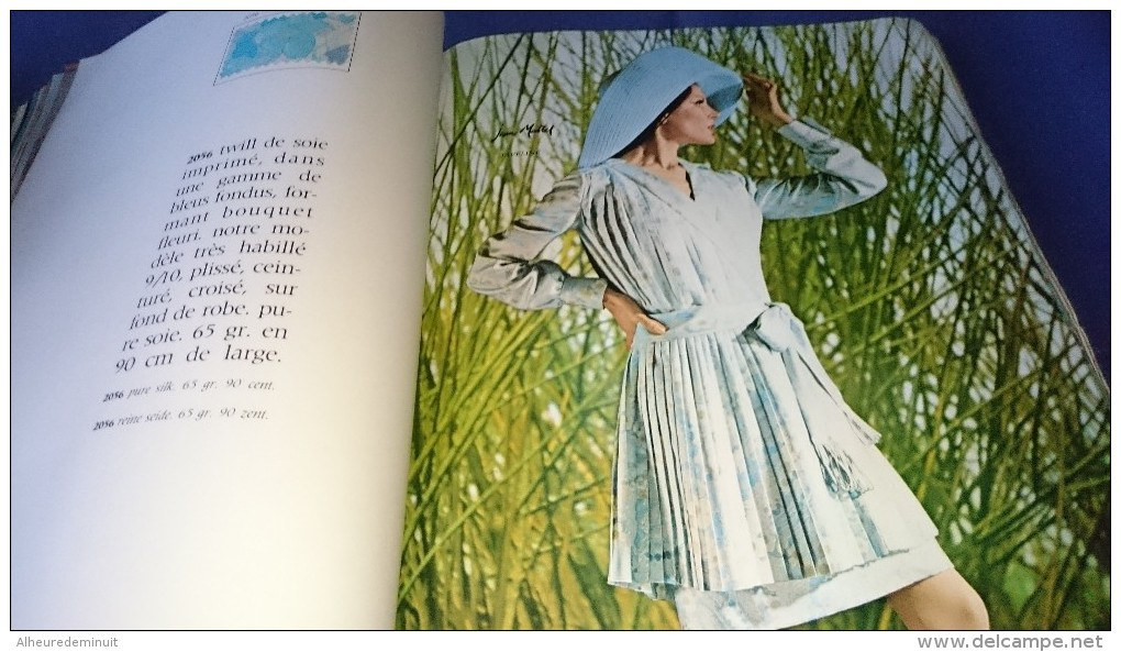 CATALOGUE DE MODE 1970"CREPATTE-STRAUSS"Jean Mattet"CHAPEAUX"robes"pantalon"tissus"laine"soie"styliste"seventies - Fashion