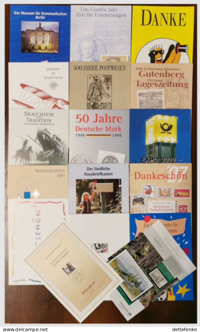 BRD Ersttagsblätter (EXPO Gutenberg Weihnachten Briefkasten Natur Lilienthal U.a.) - 2001-2010