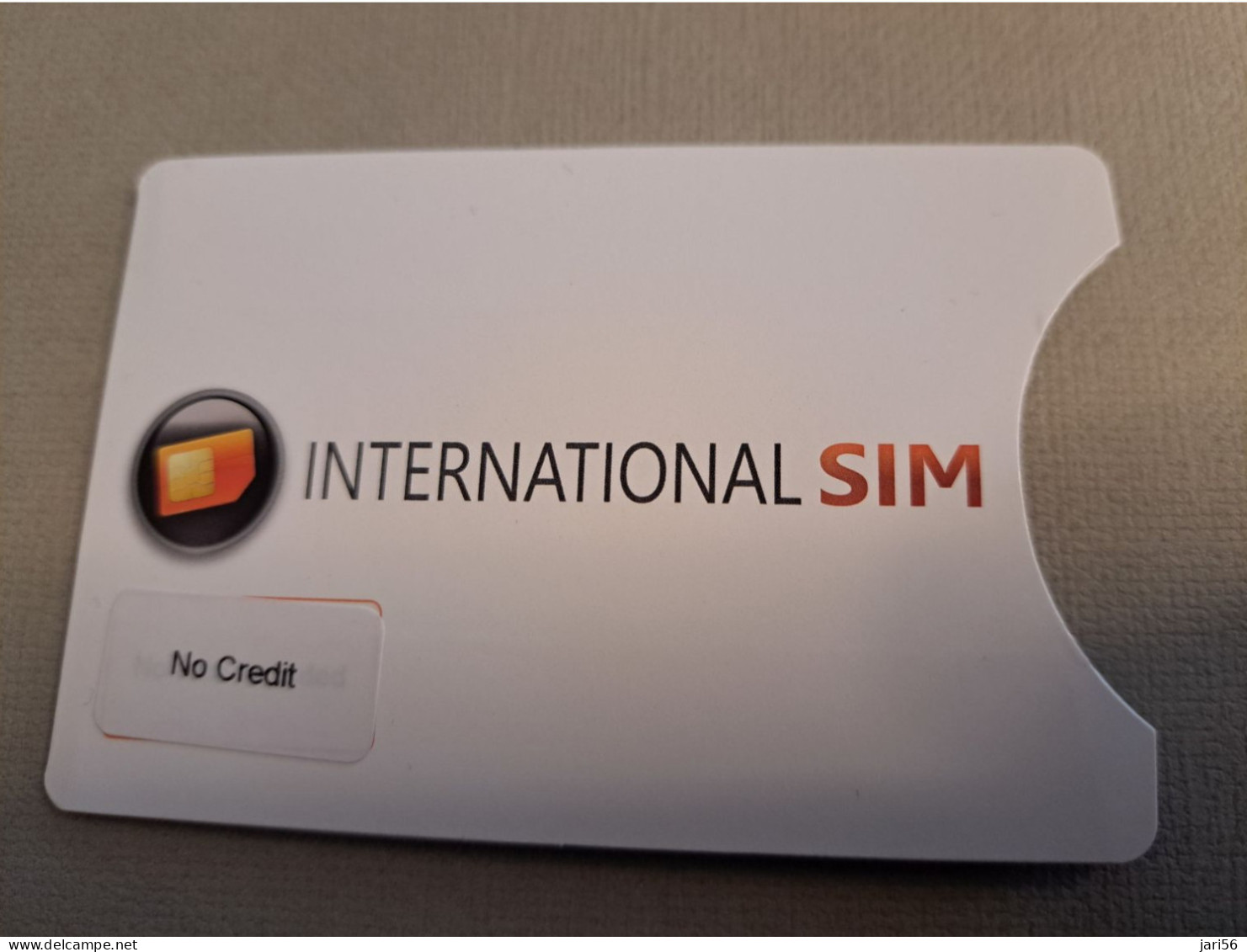 NETHERLANDS  GSM SIM CARD /  INTERNATIONAL SIM/ BIG DATA / MINT IN PACKAGE    ( WITH CHIP)   CARD  ** 15828** - [3] Handy-, Prepaid- U. Aufladkarten