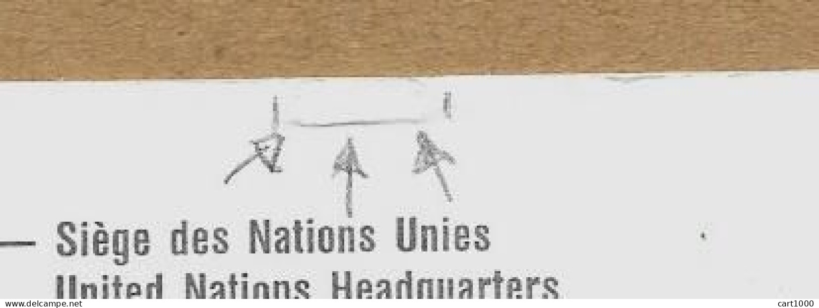 GENEVE NATIONS UNIES NAZIONI UNITE 1985 N°G686 - Maximumkaarten