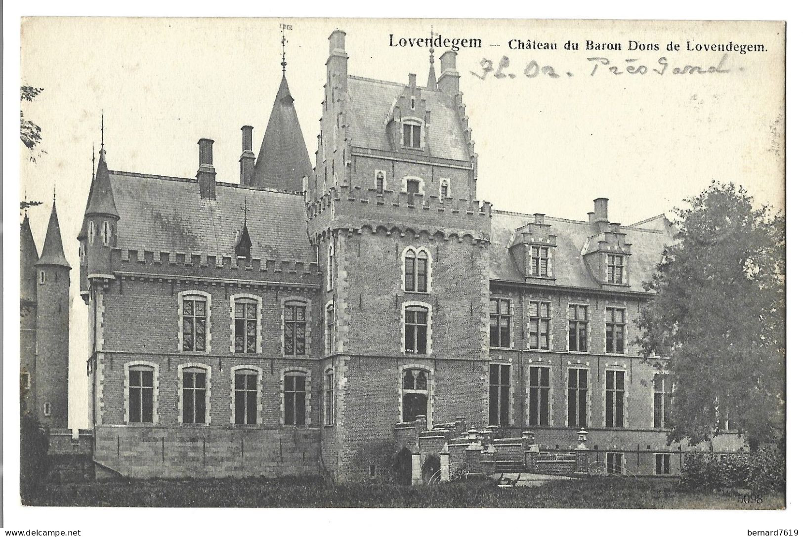 Belgique  -  Lovendegem  - Chateau  Du Baron Dons De Lovendegen - Lovendegem