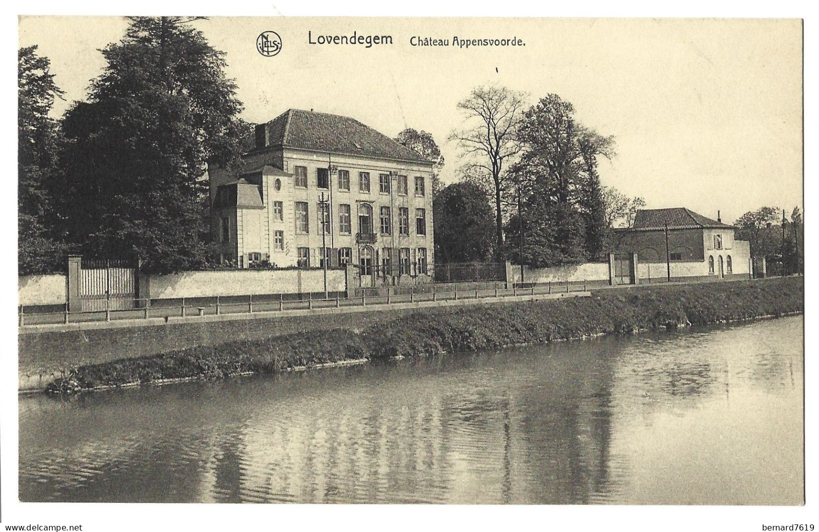 Belgique  -  Lovendegem  - Chateau  Appensvoorde   -  Ecris Mr  L'avocat  De  Kupper - Lovendegem