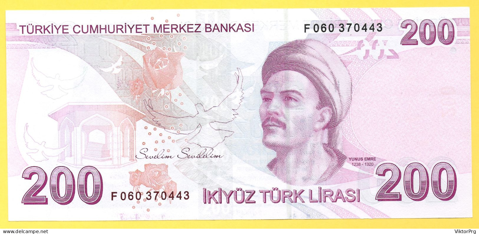 Turkey 200 Lira 2023 P227 UNC - Turquie