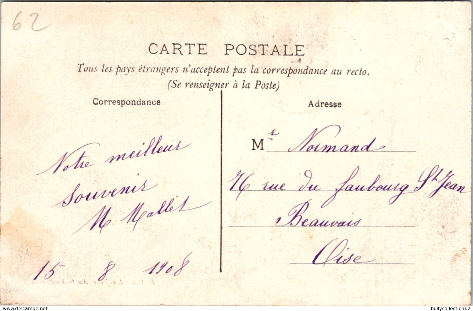 CPA -  SELECTION   -  LE PARCQ  -  Le Bureau De Poste. - Le Parcq