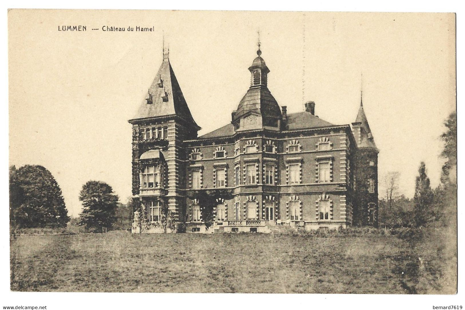 Belgique  -  Lummen - Le Chateau  Du Hamel - Mme  Van Welligem - Lummen