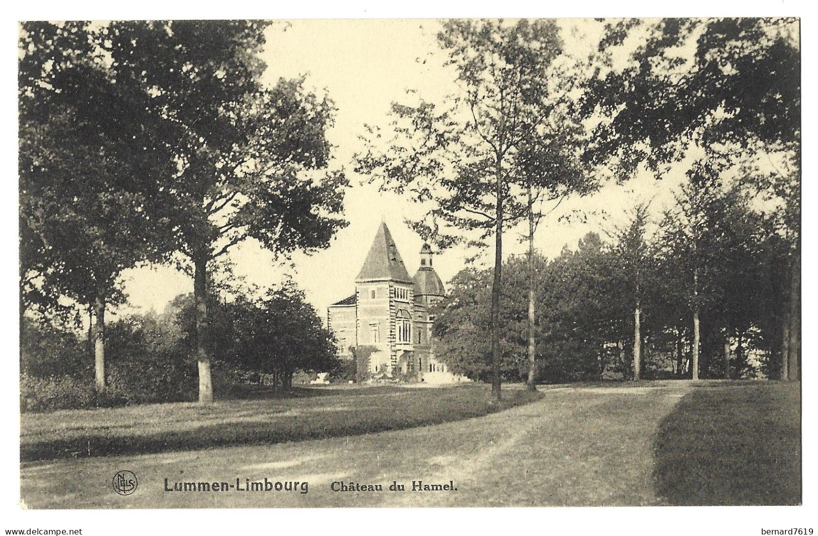 Belgique  -  Lummen -  Limbourg   Le Chateau  Du Hamel - Mme  Van Welligem - Glavany - Lummen