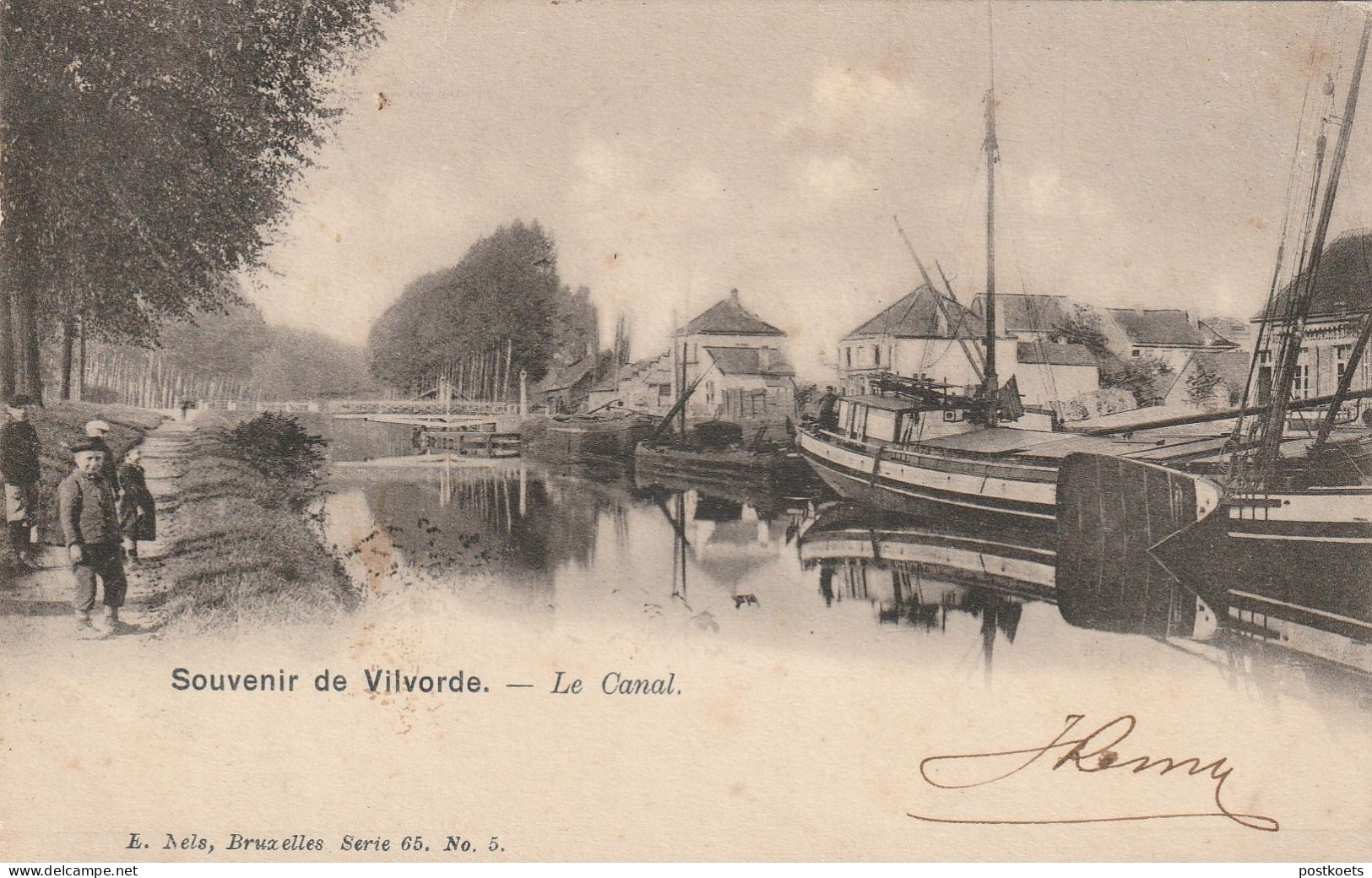 Vilvoorde, Vilvorde, Le Canal, 2 Scans - Vilvoorde