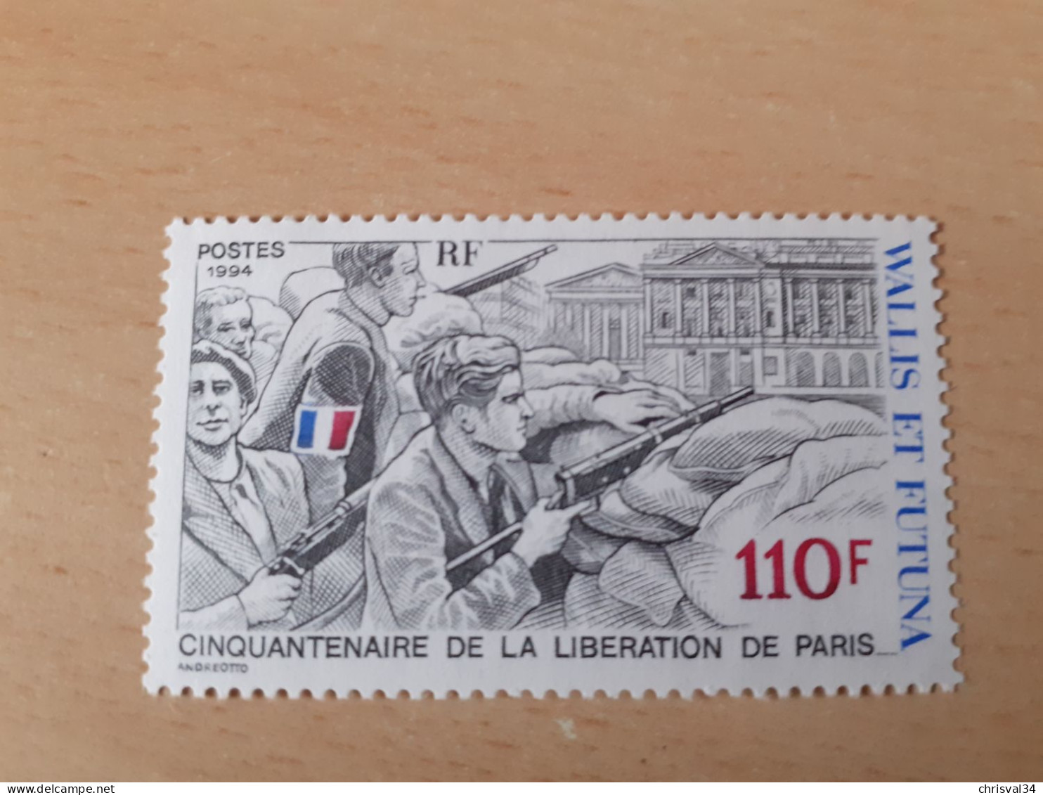 TIMBRE  WALLIS-ET-FUTUNA      N  463   COTE  3,60  EUROS   NEUF  SANS   CHARNIERE - Neufs