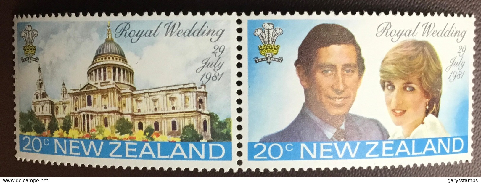 New Zealand 1981 Royal Wedding MNH - Ongebruikt