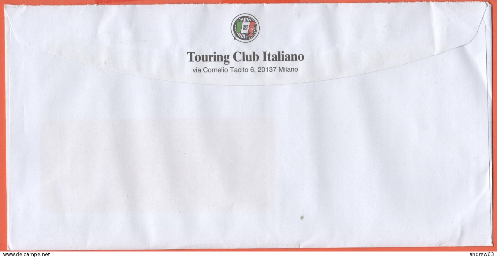 ITALIA - ITALY - ITALIE - 2023 - Postatarget Basic - Posteitaliane - Touring Club Italiano - Viaggiata Da Milano Per For - 2021-...: Marcofilie