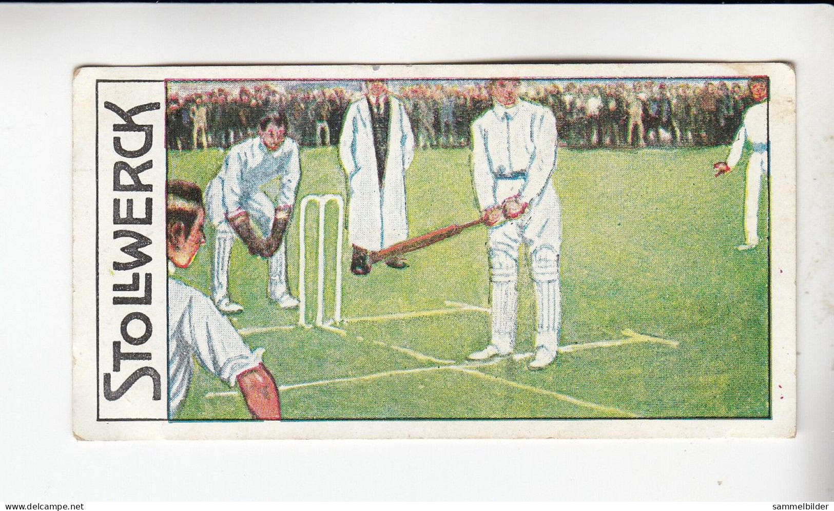 Stollwerck Album No 15 Sport Cricket I   Grp 565#5 Von 1915 - Stollwerck