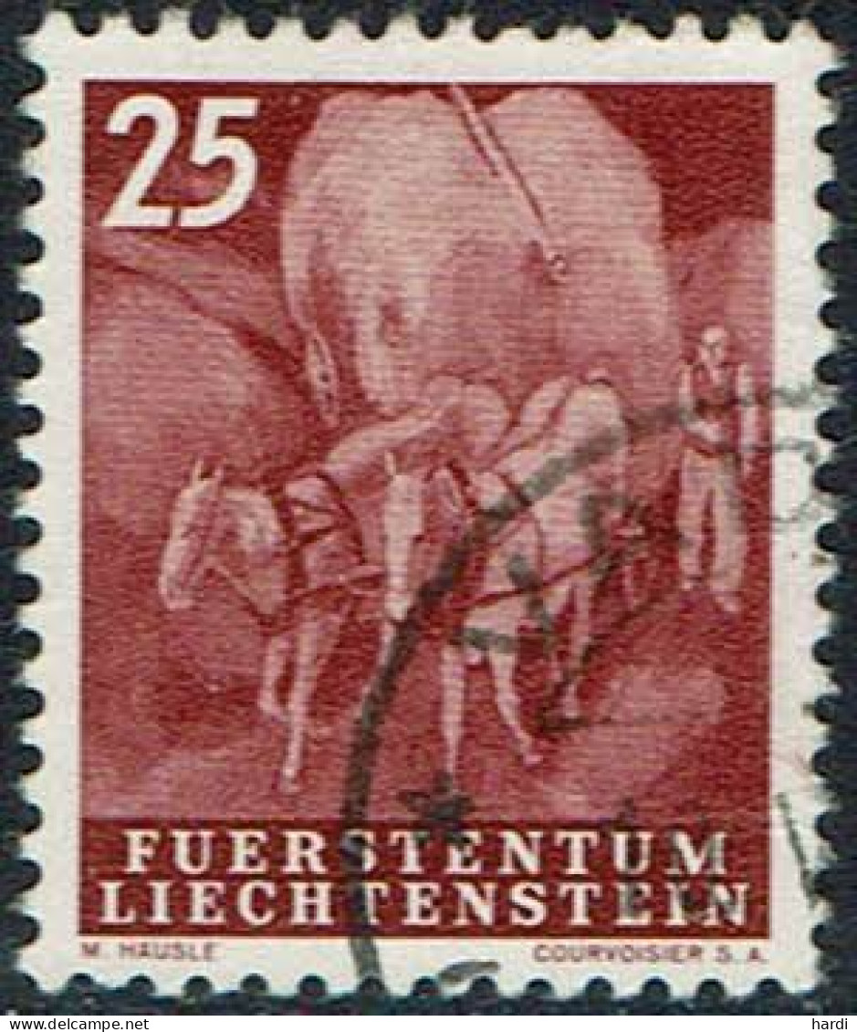 Liechtenstein 1951, MiNr 293, Gestempelt - Gebraucht