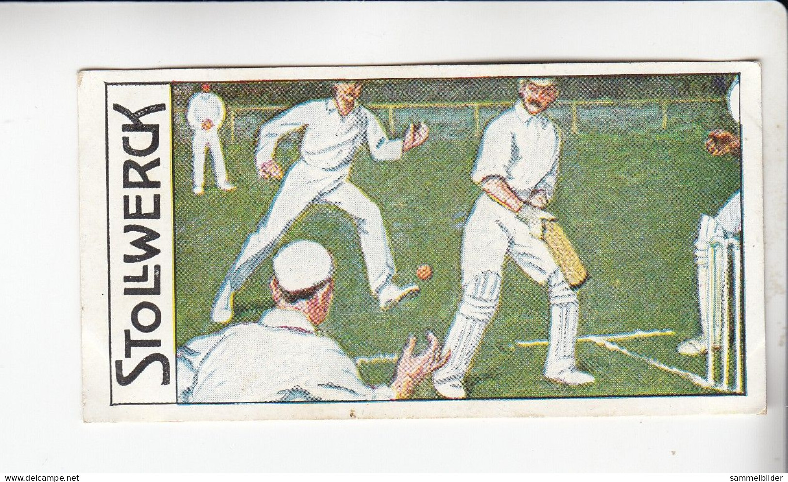 Stollwerck Album No 15 Sport Cricket II   Grp 565#6 Von 1915 - Stollwerck