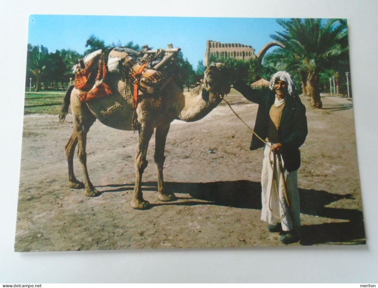D199518   IRAQ   Irak -   Arc Of Ctesiphon Salman Pak - Baghdad -camel  1978 - Iraq