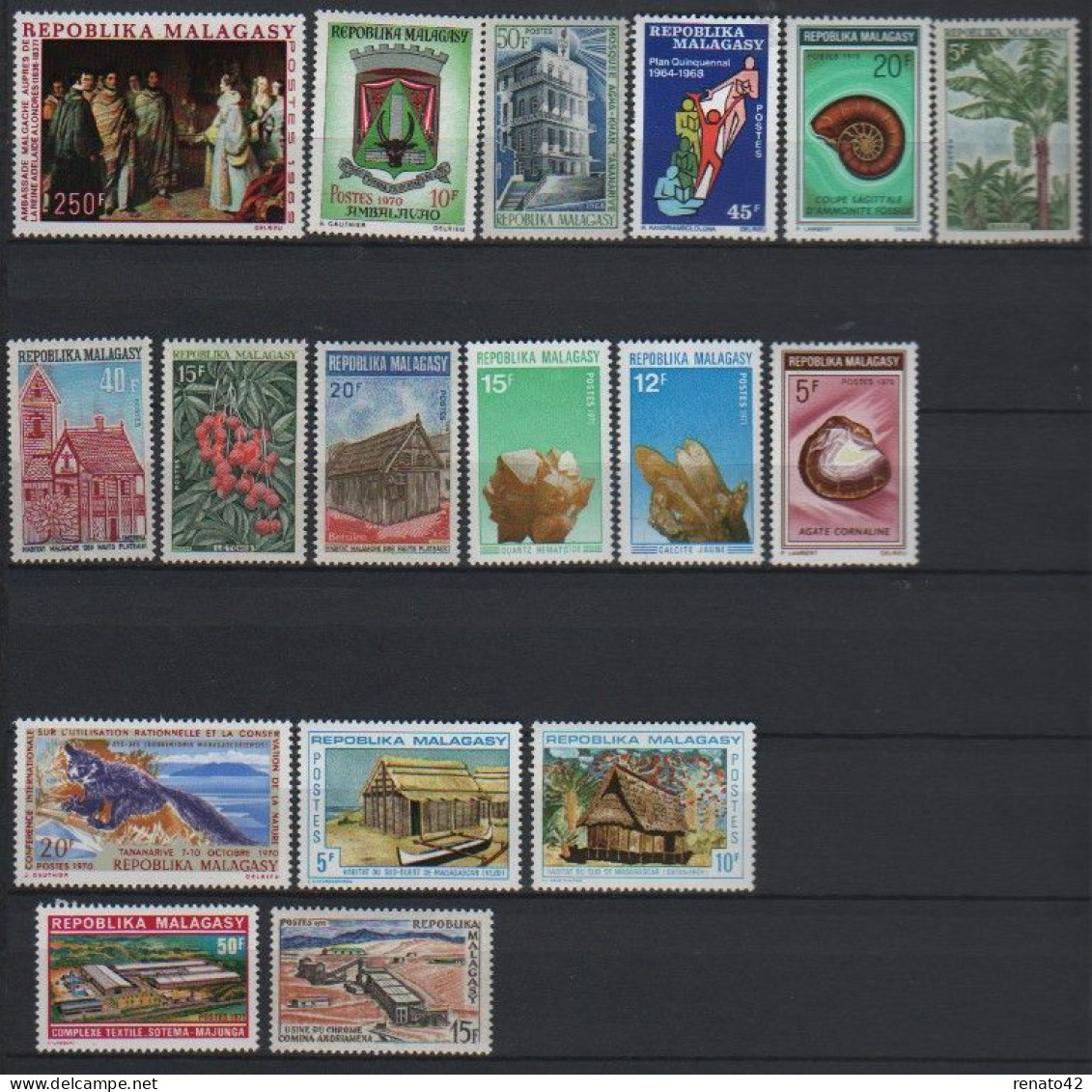 COLLECTION De 115 TIMBRES NEUFS EXPRESSIONS FRANCAISES - Collections