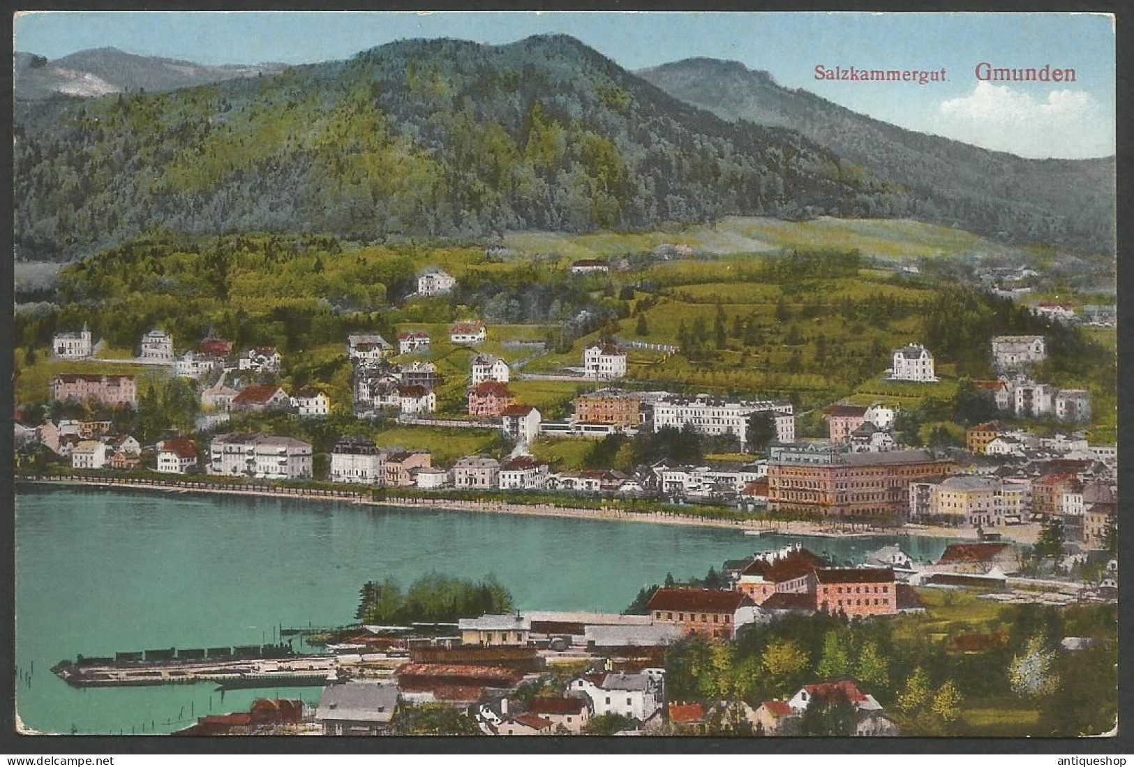 Austria-----Gmunden-----old Postcard - Gmunden