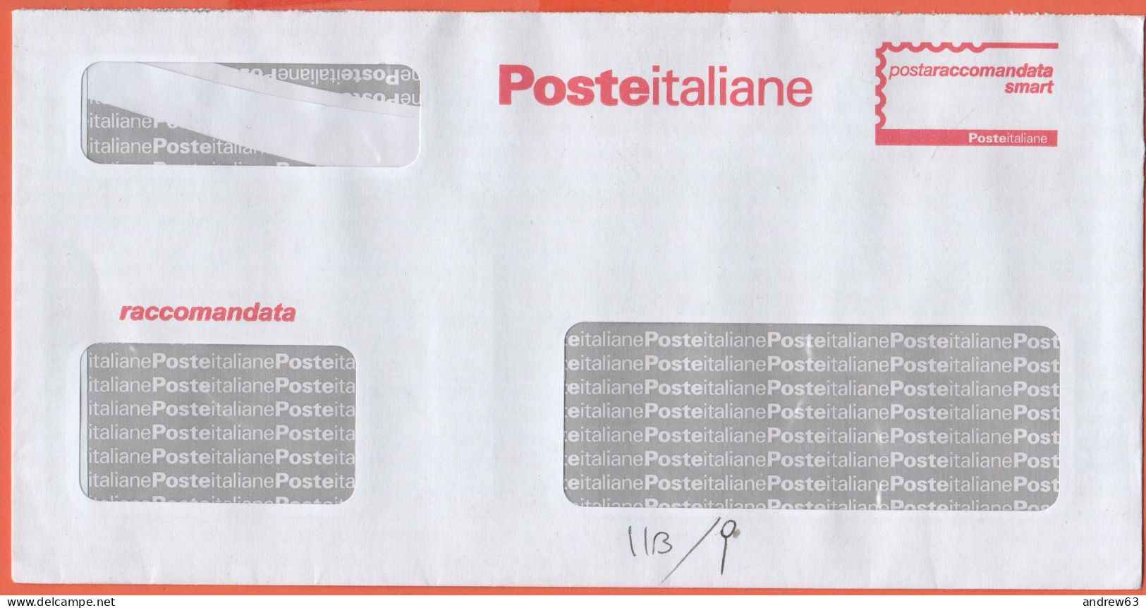 ITALIA - ITALY - ITALIE - 2023 - Postaraccomandata Smart - Posteitaliane - Postage Paid - Viaggiata - 2021-...: Marcophilie