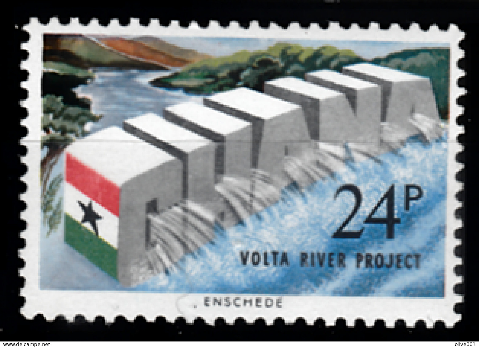 Ghana - 1966 - Projet De Barrage Sur La Rivière Volta - 4 Tp Y&T N° 229/32 MNH ** - Neufs - New - Nuovo - Ghana (1957-...)