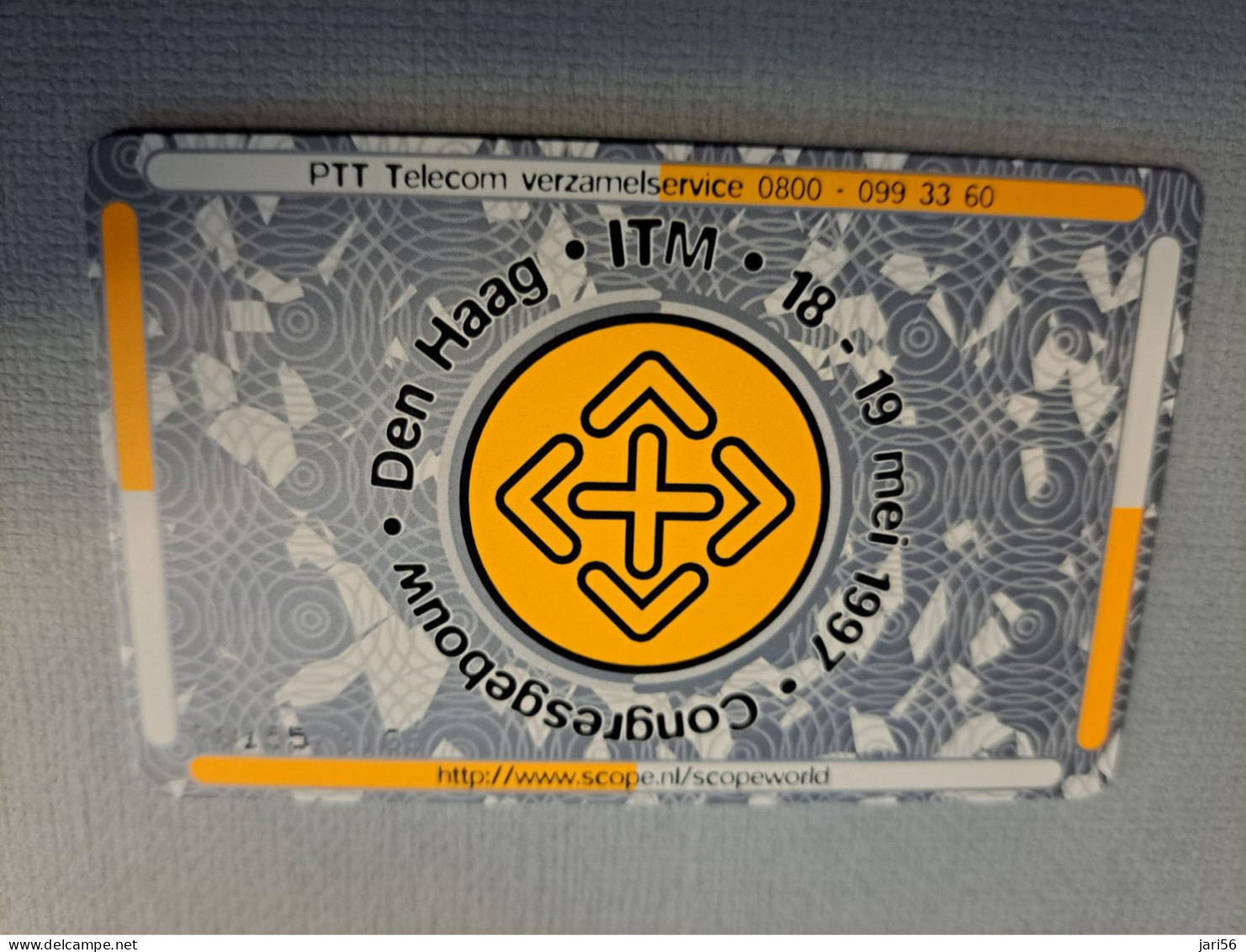 NETHERLANDS  CHIPCARD /HFL 10,00 / INT TELPHONE CARD MANIFESTATION   /     /  MINT  CARD    ** 15857** - Sin Clasificación