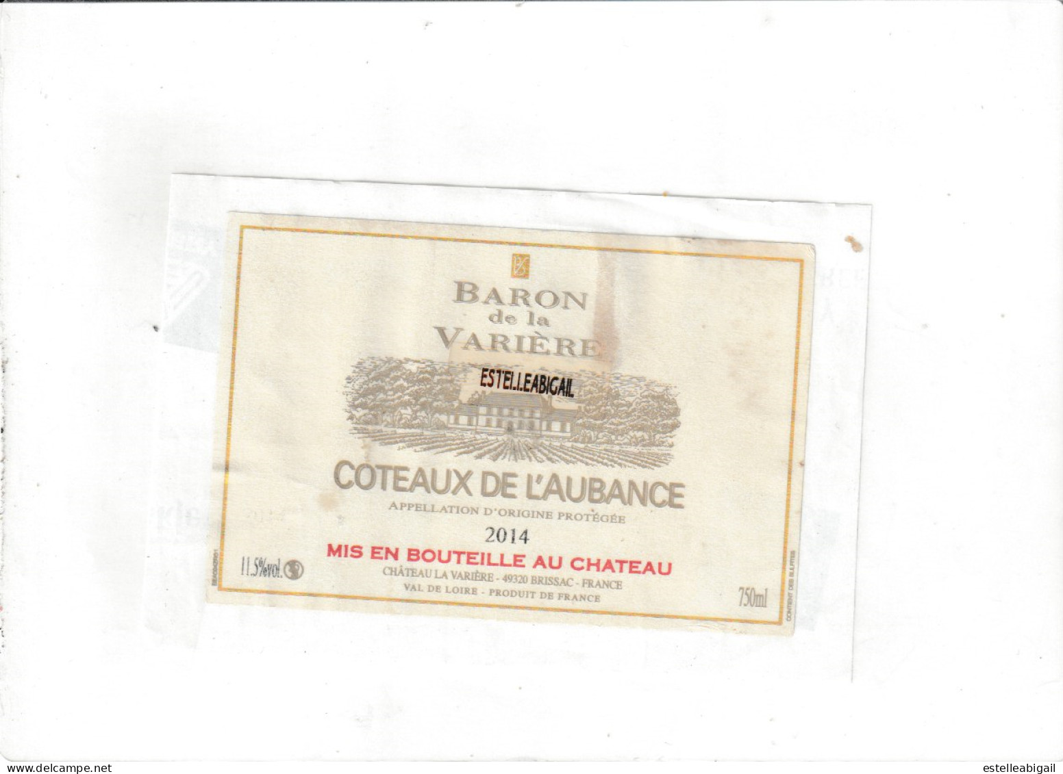 Coteaux De L'Aubance - White Wines