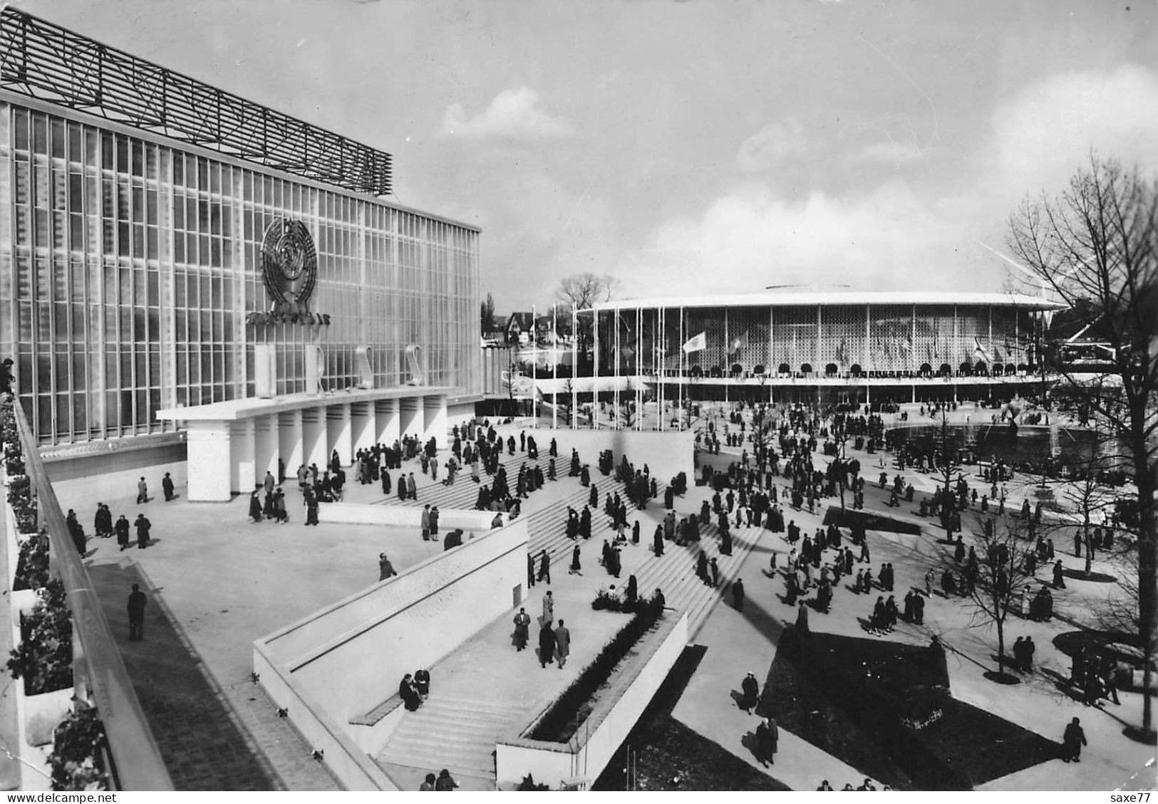 BRUXELLES  - Exposition Universelle 1958 - Aeronáutica - Aeropuerto