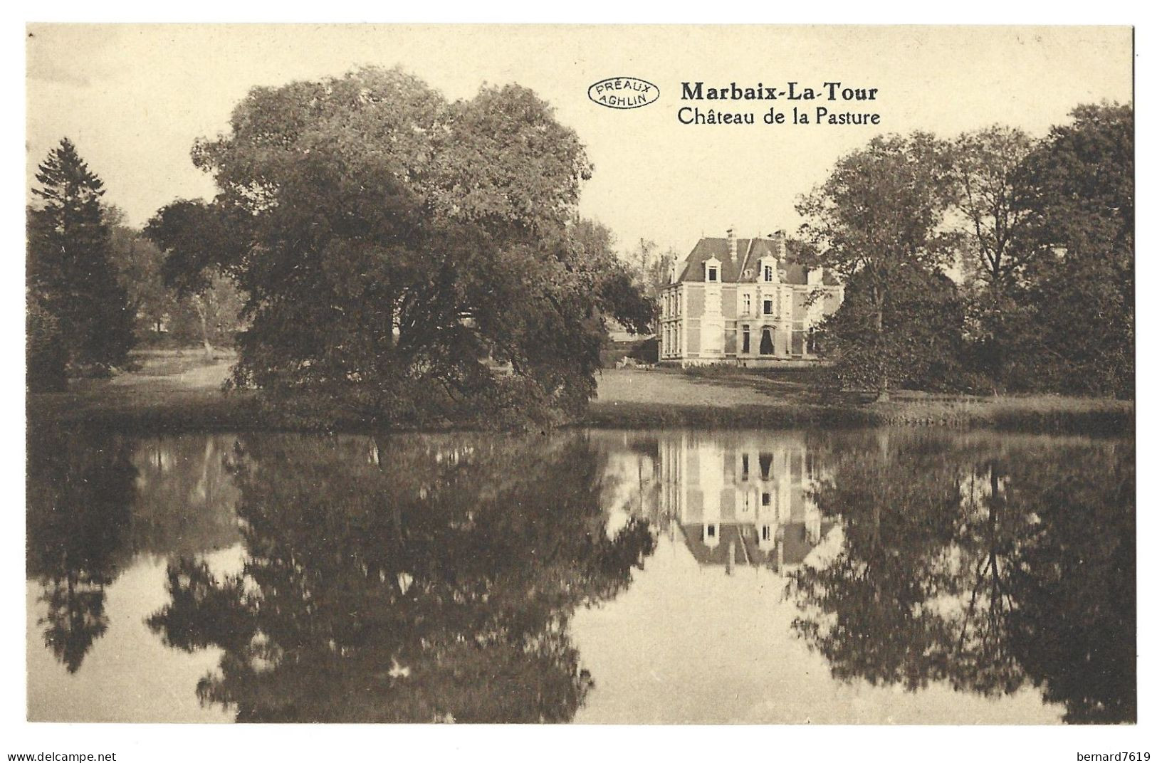 Belgique  -   Marbaix La Tour -  Chateau De La Pasture -   - Garon  L Gendebien Et Baronne - Ham-sur-Heure-Nalinnes