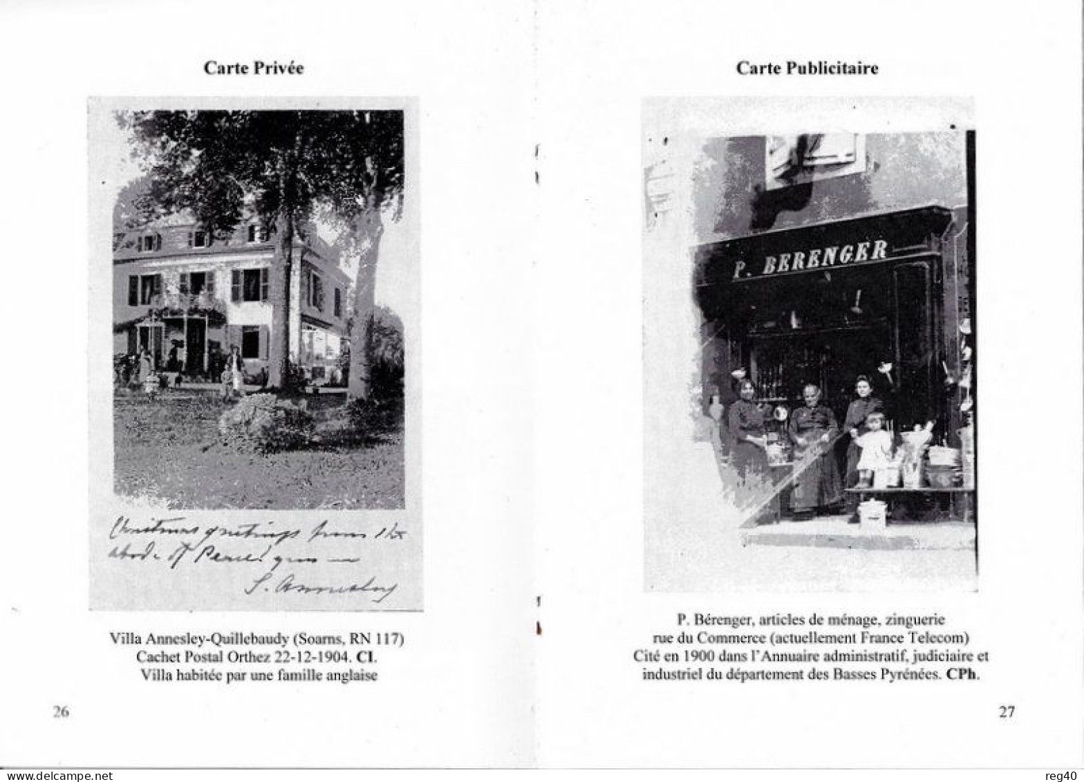 * ORTHEZ / / Cartes Postales (1900-1940) * Par Jean TEITGEN  - Inventaire Par Editeurs -  Edition 2005 - Aquitaine