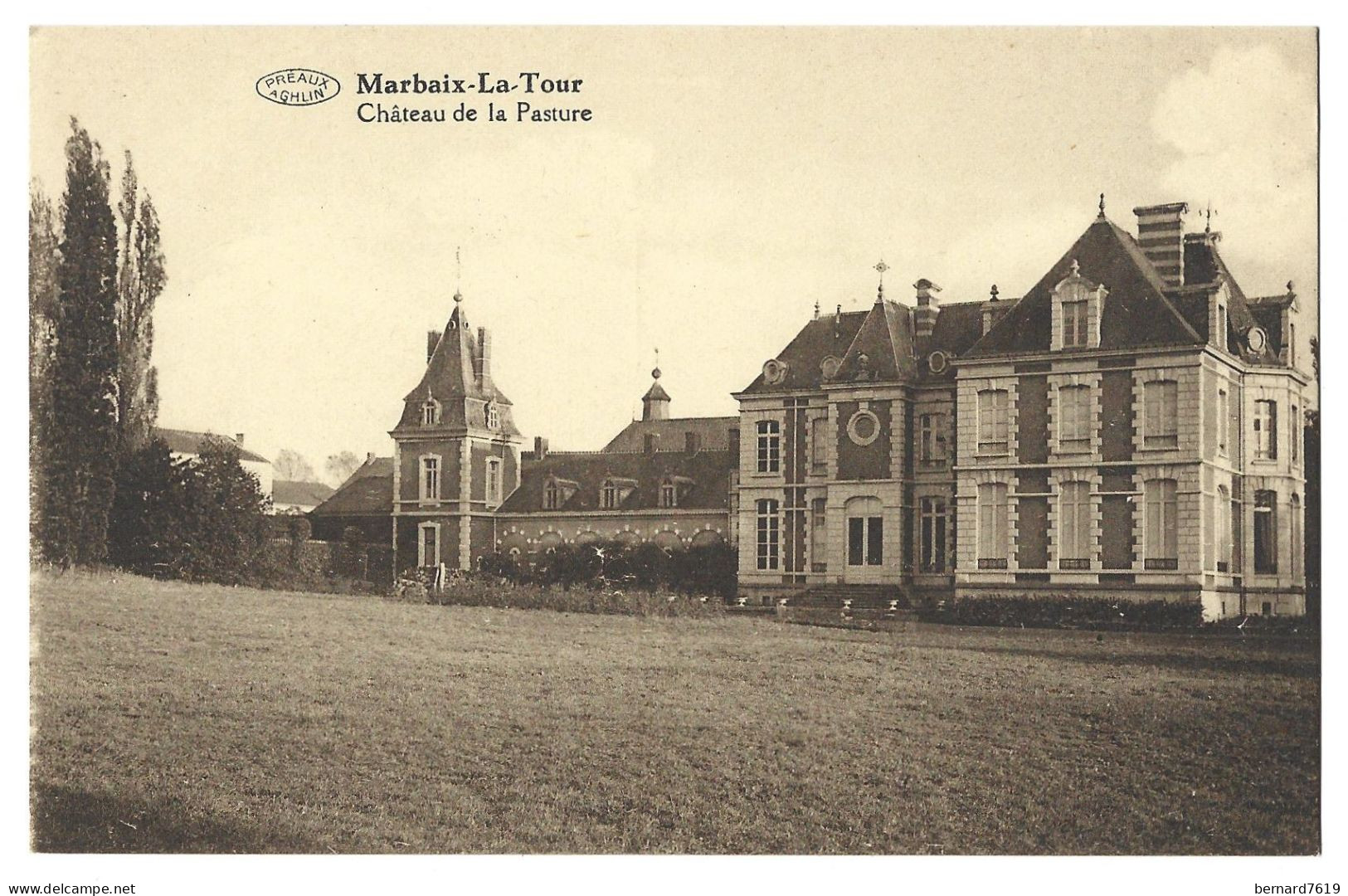 Belgique  -   Marbaix La Tour -  Chateau De La Pasture -   - Garon  L Gendebien Et Baronne - Ham-sur-Heure-Nalinnes