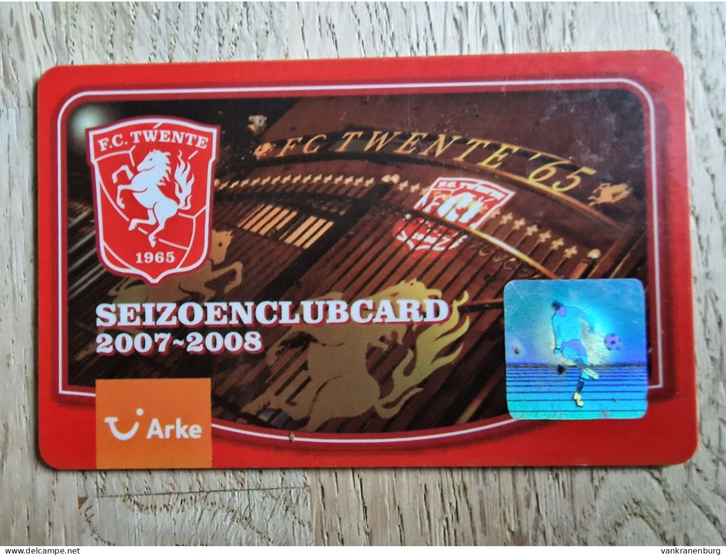 Season Club Card - FC Twente - 2007-2008 - Football Soccer Fussball Voetbal Foot - Habillement, Souvenirs & Autres