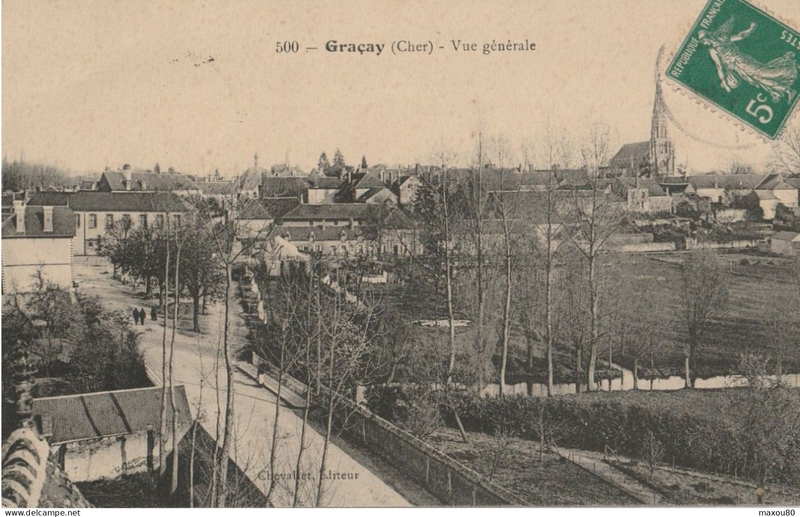 GRACAY  -   Vue Générale - Graçay