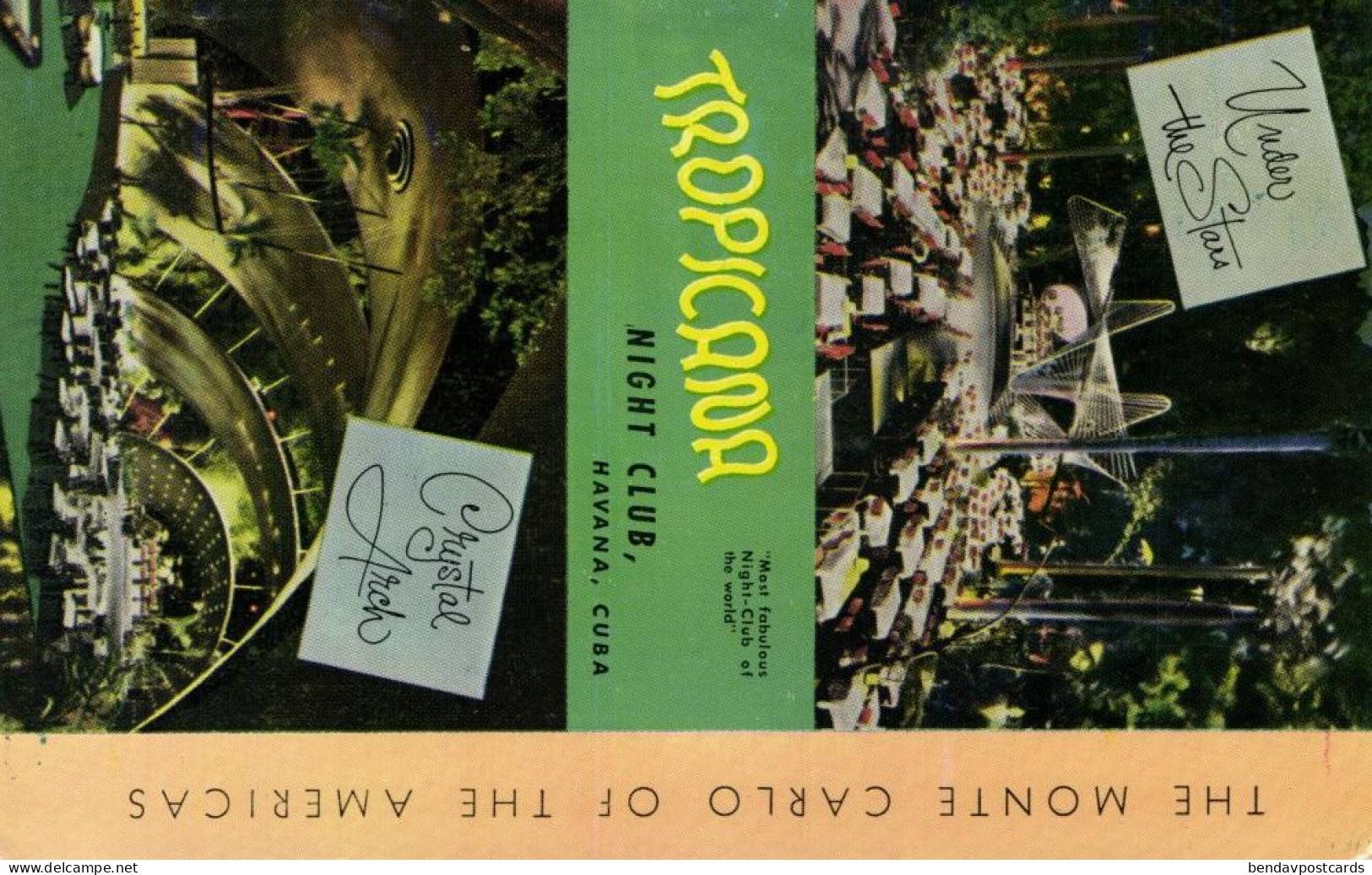 Cuba, HAVANA, Tropicana Night Club, Casino (1950s) Postcard - Cuba