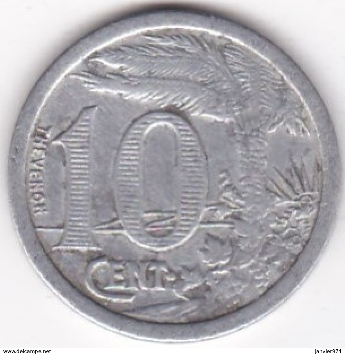 Chambre De Commerce D'Oran , 10 Centimes 1921 , Aluminium , Lec# 316 - Algeria