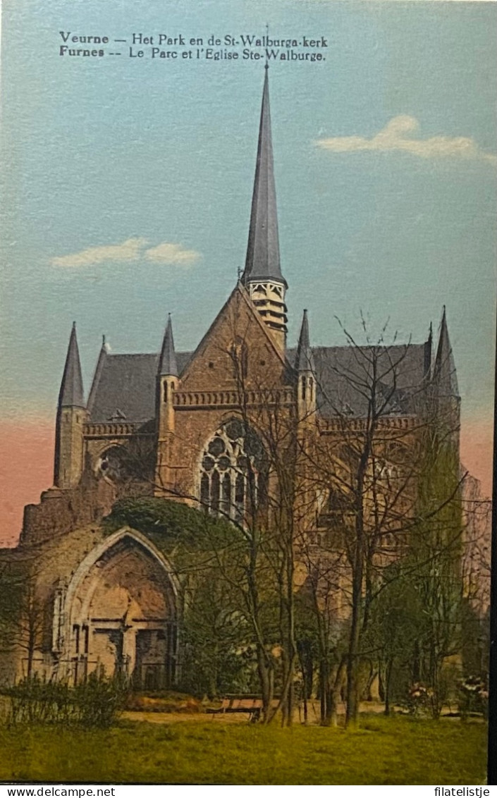 Veurne De St Walburgakerk - Veurne