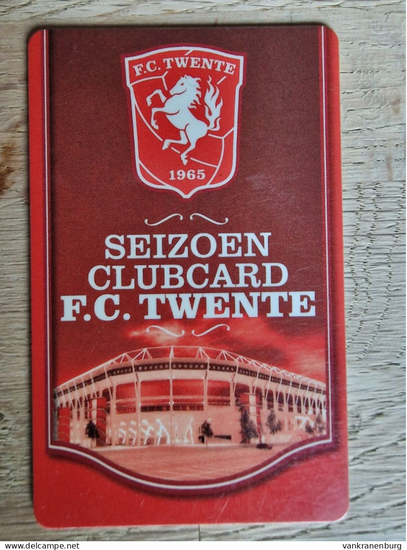 Season Club Card - FC Twente - ? - Football Soccer Fussball Voetbal Foot - Habillement, Souvenirs & Autres