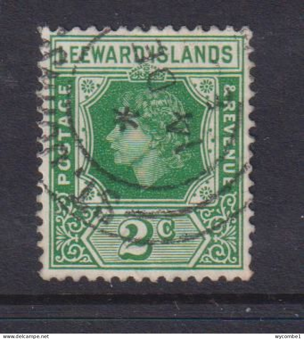 LEEWARD ISLANDS - 1954 Definitives 2c Used As Scan - Leeward  Islands
