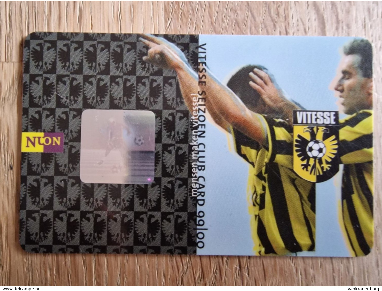 Season Club Card - Vitesse Arnhem - 1999-2000 - Football Soccer Fussball Voetbal Foot - Habillement, Souvenirs & Autres
