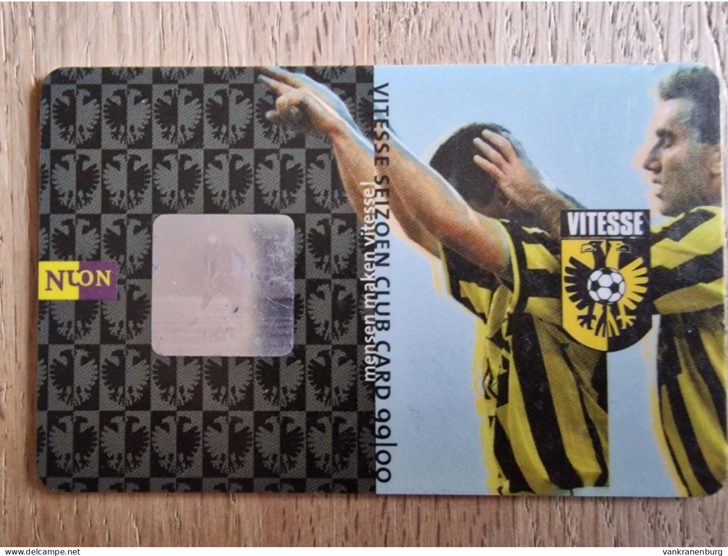 Season Club Card - Vitesse Arnhem - 1999-2000 - Football Soccer Fussball Voetbal Foot - Habillement, Souvenirs & Autres