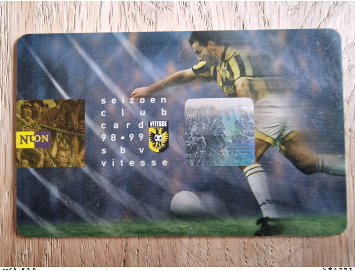 Season Club Card - Vitesse Arnhem - 1998-1999 - Football Soccer Fussball Voetbal Foot - Habillement, Souvenirs & Autres