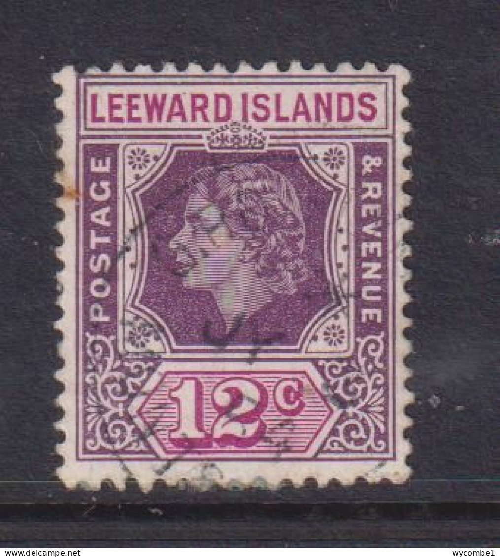 LEEWARD ISLANDS - 1954 Definitives 12c Used As Scan - Leeward  Islands