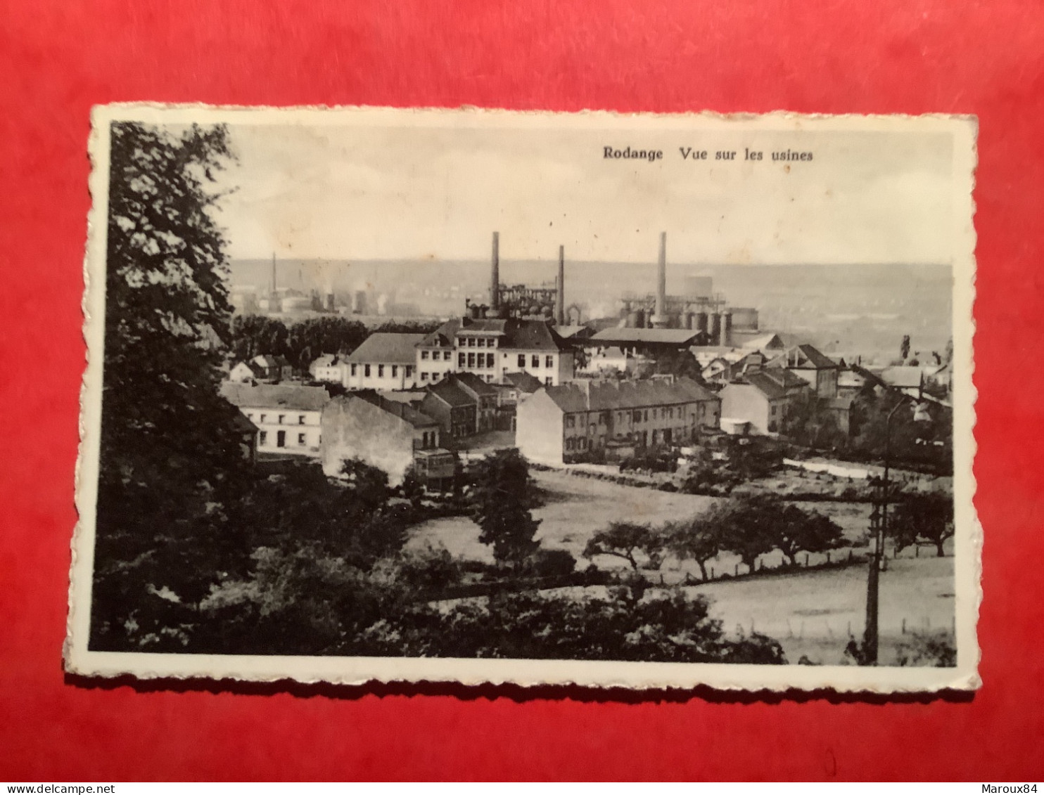 Luxembourg/ Rodange Vue Sur Les Usines H - Rodange