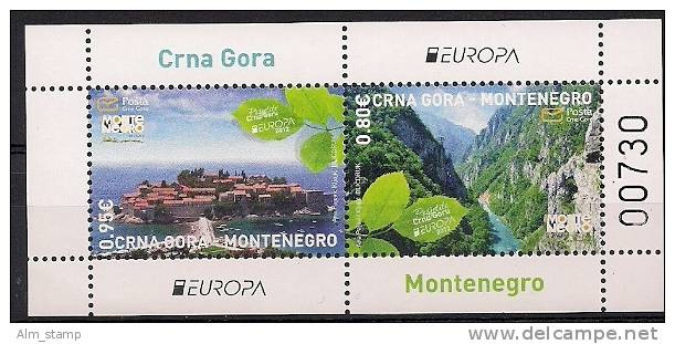 2012 MONTENEGRO  CRNA GORA Mi. Bl. 12 **MNH   Europa: Besuche - 2012